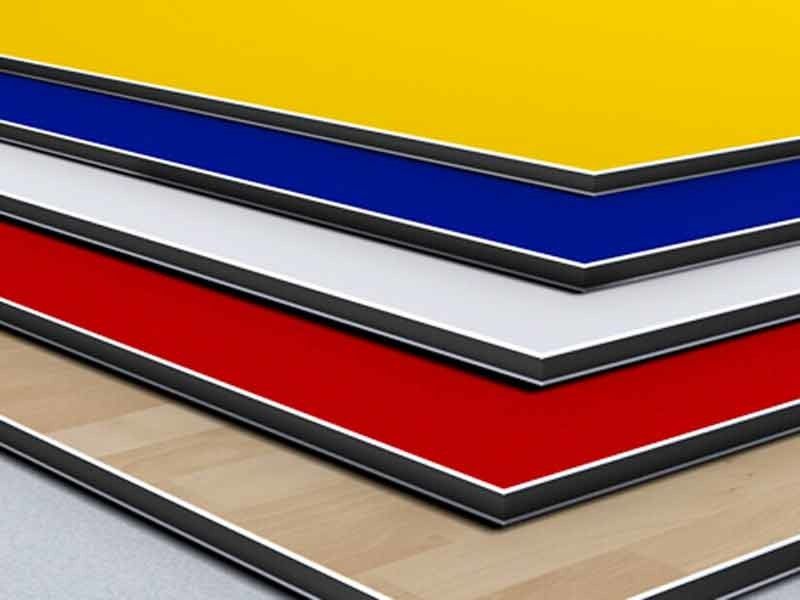 3mm-6mm Thickness Fireproof Aluminum Composite Panel For Customized
