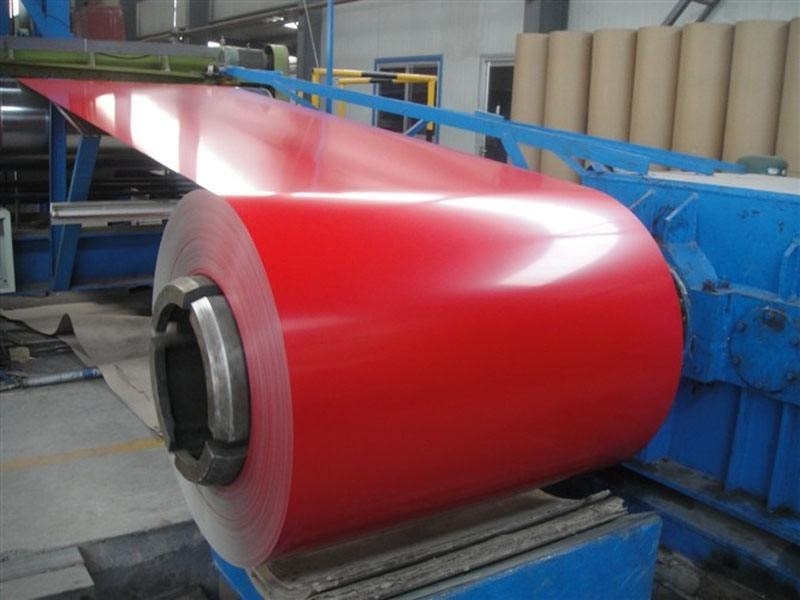 สับสนธิ Prepainted สีเคลือบคลุมอัลลูมิเนียม Coil สําหรับแผ่นผสมอัลลูมิเนียม