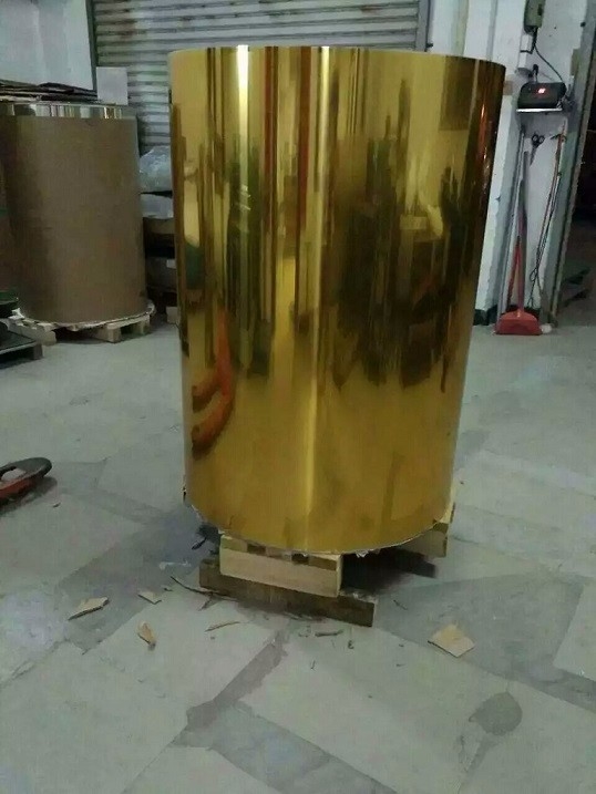 สับสนธิ Prepainted สีเคลือบคลุมอัลลูมิเนียม Coil สําหรับแผ่นผสมอัลลูมิเนียม