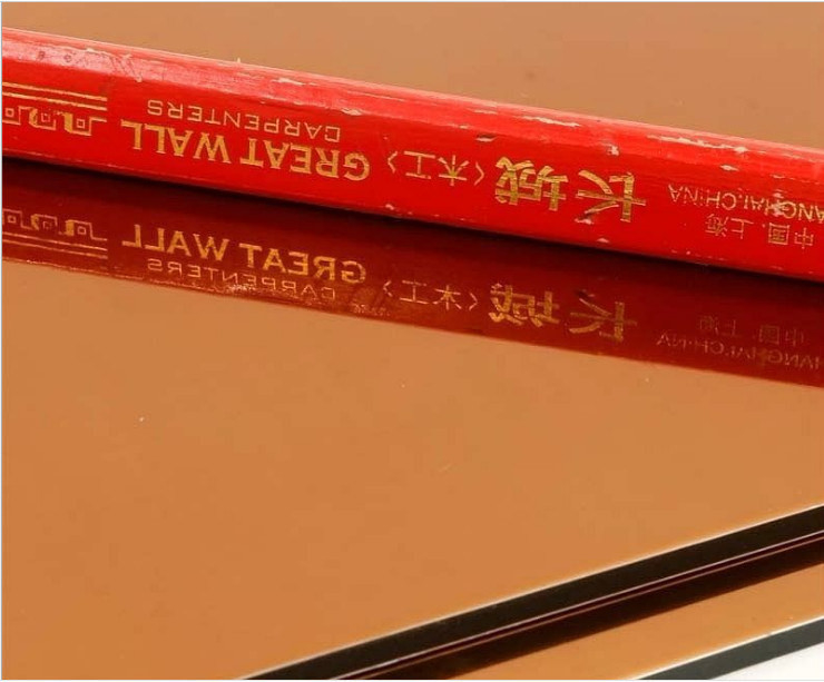 1.5mm-8mm ความหนา PVDF แผ่นผสมอลูมิเนียมสําหรับการทํางานยาวนาน
