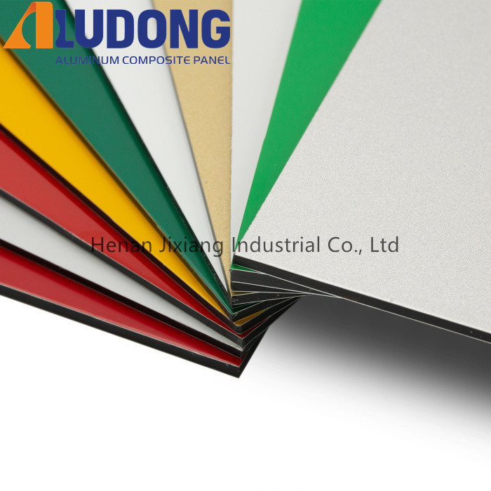 Curtain Wall แผ่นอลูมิเนียมคอมโพสิต ACP PE สำหรับตกแต่งภายใน 6มม. 1220มม