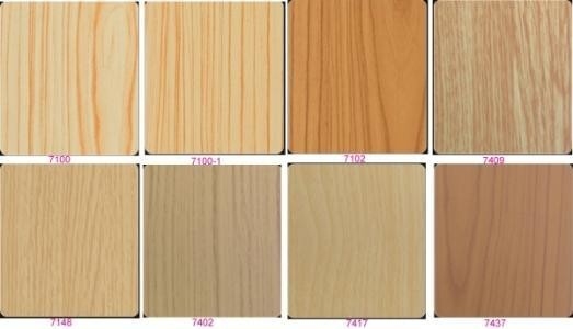 แผ่นอลูมิเนียมคอมโพสิตไม้ 0.3 มม. สำหรับตกแต่ง Curtainwall 1220 * 2440