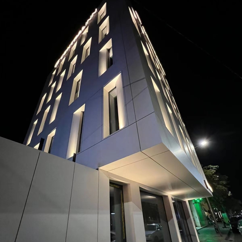 ขนาดที่กําหนดเอง ACP Alucobond Drawing Aluminum Composite Panel สําหรับผ้าม่าน