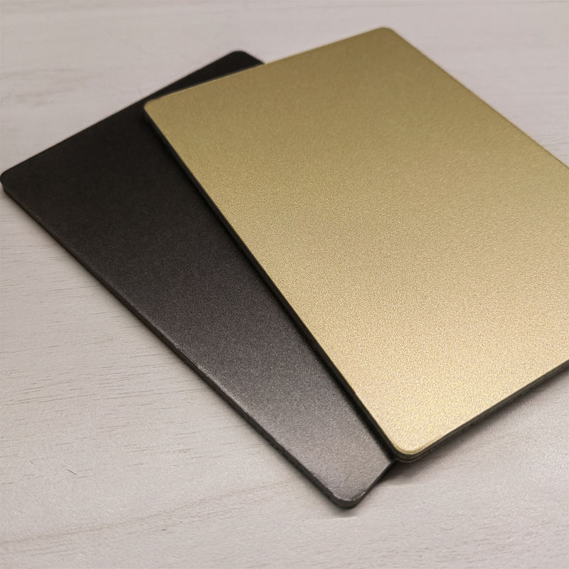 ได้รับการรับรอง CE A2 B1 ACP / ACM 4x8 Ft ผนังโรงแรมที่ไม่ติดไฟและกันเสียงผนังภายนอกอาคาร