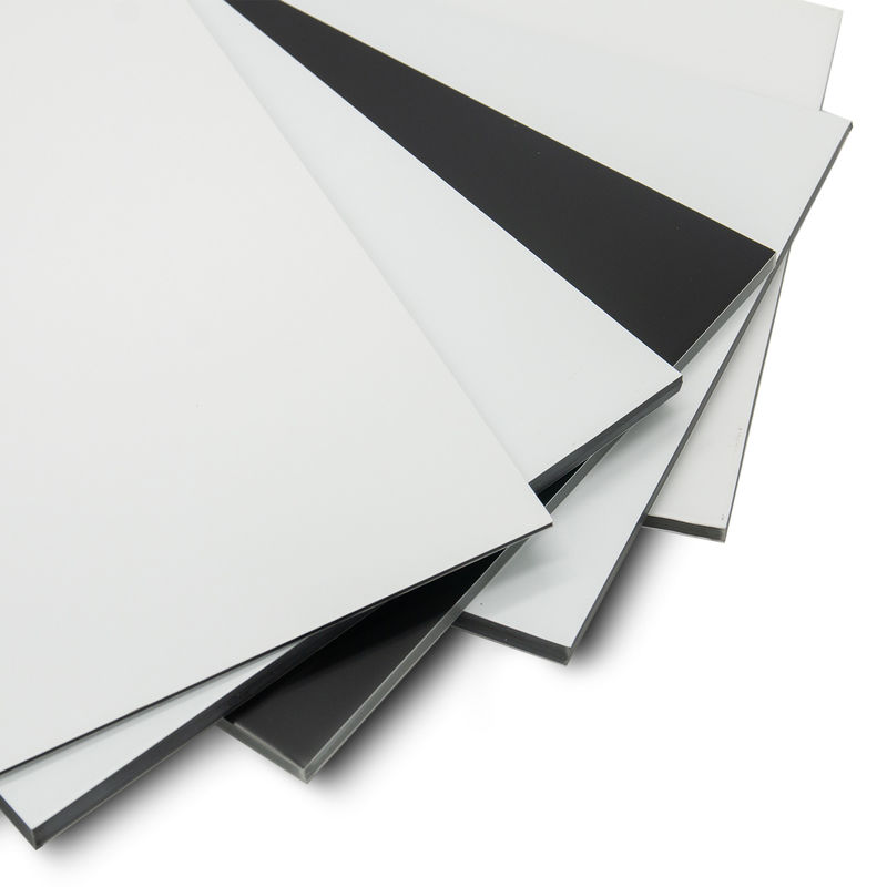 ความสามารถในการผลิตขนาดใหญ่ ACP Sheet 3mm, Nano Coating, Anti-Mould & Weather-Resistant สําหรับครัว ร้านอาหาร CE Certified