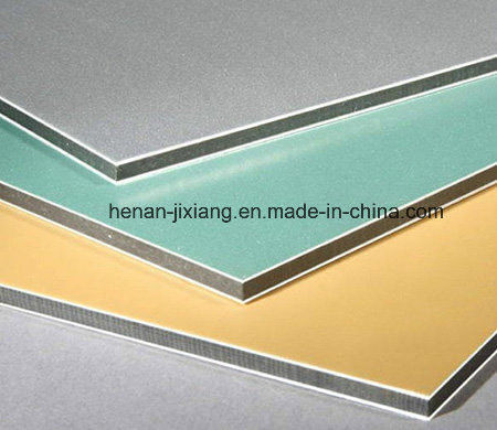 ขายร้อน แผ่นผสมอัลลูมิเนียม 4x8 ฟุต PVDF PE ผิวเคลือบ กันไฟ น้ําหนักเบา Custom มีให้เลือกสําหรับตกแต่งภายในภายนอก