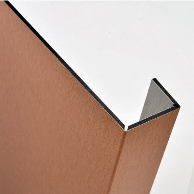 ขายร้อน แผ่นผสมอัลลูมิเนียม 4x8 ฟุต PVDF PE ผิวเคลือบ กันไฟ น้ําหนักเบา Custom มีให้เลือกสําหรับตกแต่งภายในภายนอก