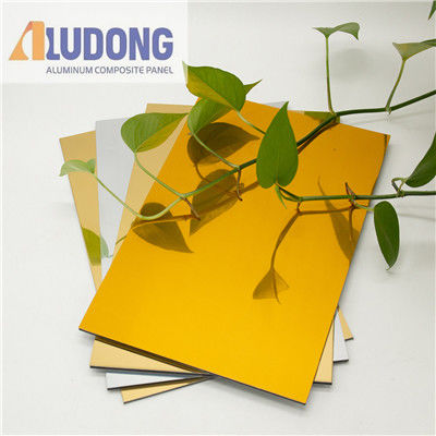 โฆษณา PE Core 0.3mm ACP Alucobond Drawing Aluminum Composite Panel สําหรับผ้าม่าน