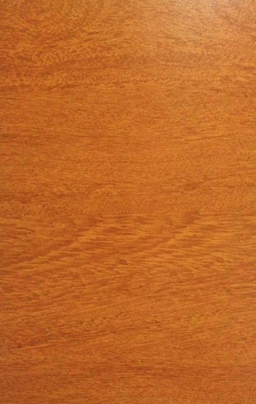 สีไม้ PE Core Acp Wall Cladding เคลือบผิวไม่แตก