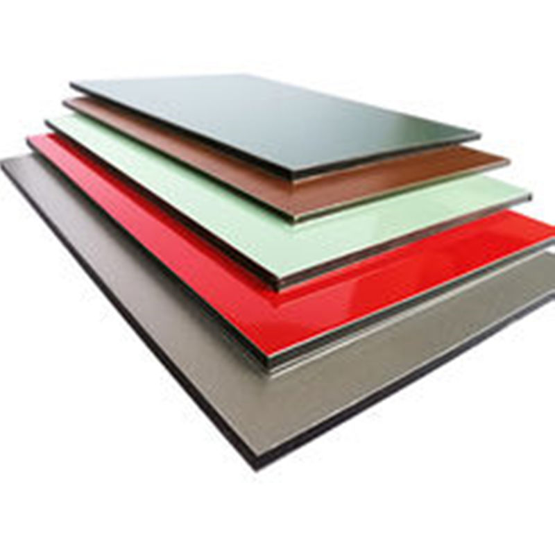 กระจก ACP Alucobond การวาด แผนผสมอลูมิเนียม สําหรับบิลบอร์ดคลายตกแต่งภายใน
