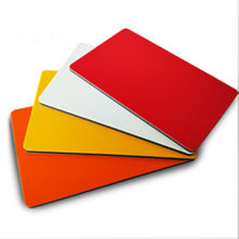 กระจก ACP Alucobond การวาด แผนผสมอลูมิเนียม สําหรับบิลบอร์ดคลายตกแต่งภายใน