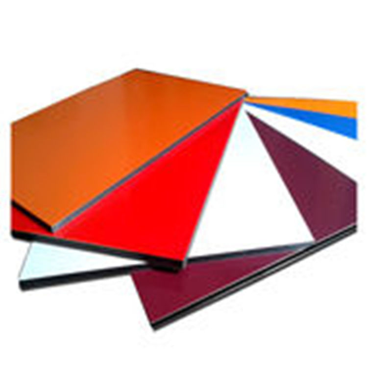 กระจก ACP Alucobond การวาด แผนผสมอลูมิเนียม สําหรับบิลบอร์ดคลายตกแต่งภายใน