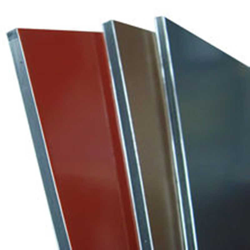 กระจก ACP Alucobond การวาด แผนผสมอลูมิเนียม สําหรับบิลบอร์ดคลายตกแต่งภายใน