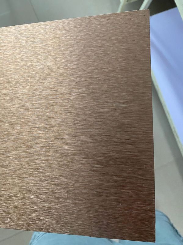 พานอลูมิเนียมประกอบ PVDF พร้อมเคลือบ Nano-PVDF และสีนาโนเมตรที่ทําความสะอาดเองสําหรับการตกแต่งสถาปัตยกรรมที่หรูหราและ 15-