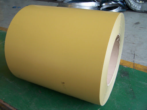 สับสนธิ Prepainted สีเคลือบคลุมอัลลูมิเนียม Coil สําหรับแผ่นผสมอัลลูมิเนียม