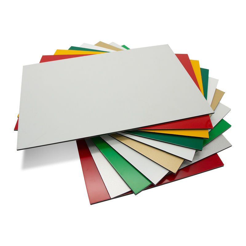 โฆษณา PE Core 0.3mm ACP Alucobond Drawing Aluminum Composite Panel สําหรับผ้าม่าน