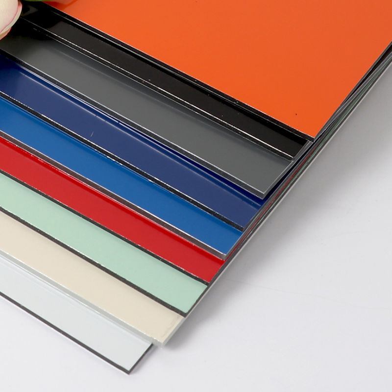 โฆษณา PE Core 0.3mm ACP Alucobond Drawing Aluminum Composite Panel สําหรับผ้าม่าน