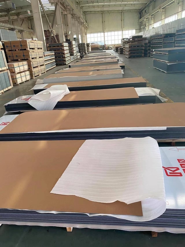 3mm PVDF เคลือบ ACP High Gloss สีเมทัลลิกไม้หินแกรนิตกระจกสี