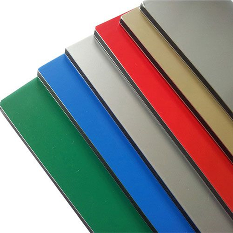 กระจก ACP Alucobond การวาด แผนผสมอลูมิเนียม สําหรับบิลบอร์ดคลายตกแต่งภายใน