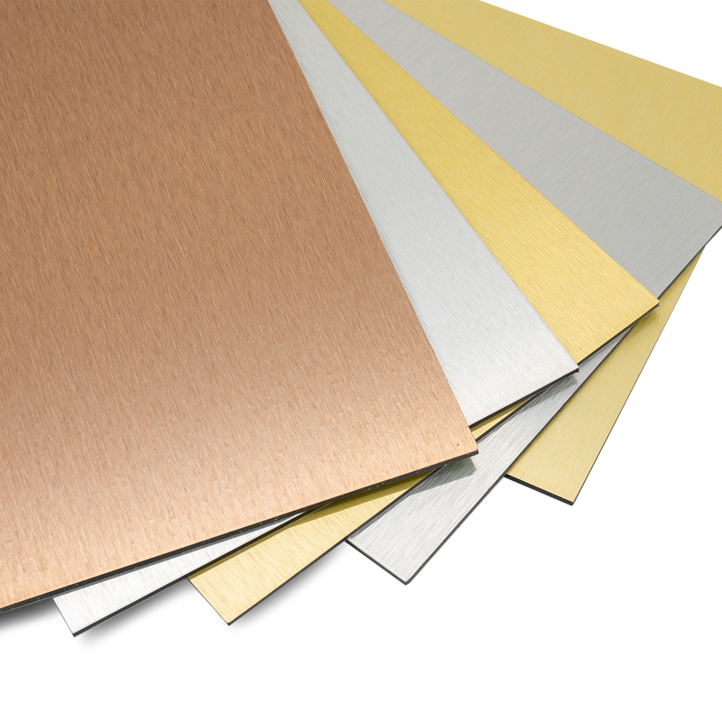 การผลิต แผ่นผสมอลูมิเนียม Alucobond Drawing สําหรับการเคลือบผ้า