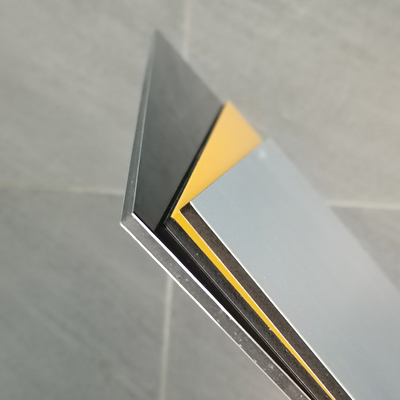 PVDF เคลือบ PE อลูมิเนียมคอมโพสิตแผง 0.15 Mmx 0.15 Mm สำหรับตกแต่งภายใน