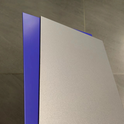 แผงคอมโพสิตอลูมิเนียม ACP 4 มม. พร้อมการเคลือบ PVDF สำหรับผนังภายนอก