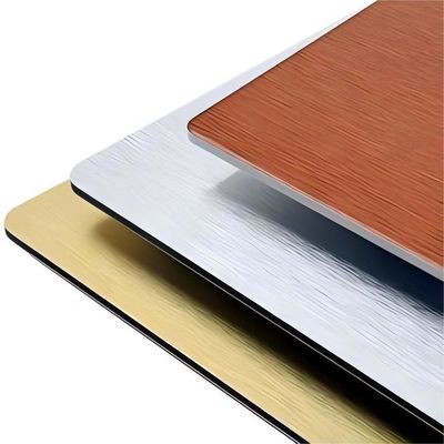 OEM Custom Anodized ACP 3mm, PVDF Coating, Anti-Scratch สําหรับการตกแต่งโรงแรมโรงแรม