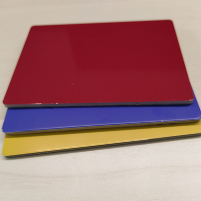 1500*2310*3mm แผ่นผสมอัลลูมิเนียม ACM สําหรับป้ายและส่วนกลาง