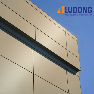 A2 แผ่นผสมอัลลูมิเนียมที่ป้องกันไฟ 4 มม PE / PVDF ผิวเคลือบ ACP Sheet