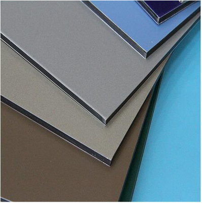 25um-30um PVDF ผนังผสมอลูมิเนียมสําหรับหน้าต่างอาคารที่ทันสมัยและเรียบ